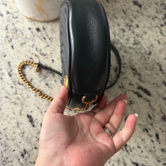 Gucci GG Marmont Round leather crossbody bag - Picture 5 of 8